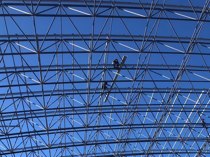 網(wǎng)架變形？教你5種校正方案